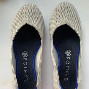 Rothy's Flats -grey birdseye size 8